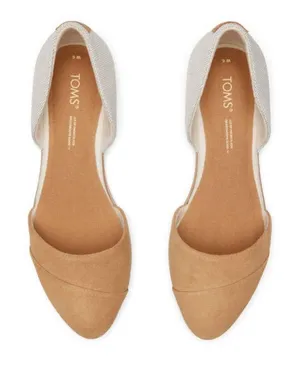 TOMS Jutti D'Orsay Tan SIZE‎ 8.5 preowned great shape please review listi… thumbnail 1