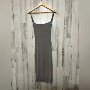 Midi dress Silver thumbnail 2