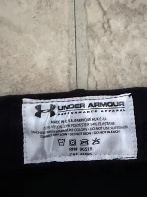 Under Armour Girls Large Fleece Lined Athletic Pants Black Performance Joggers thumbnail 3