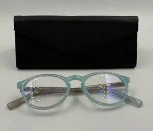 Privé Revaux The Jules Ice Blue Reading Glasses +2.00 Blue Light Blocking thumbnail 1