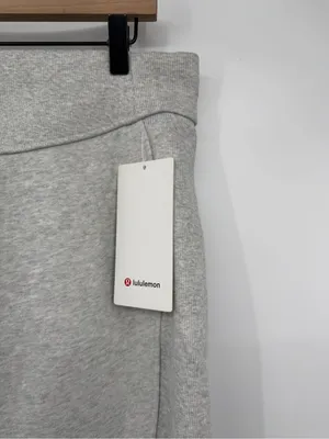NWT lululemon Scuba High-Rise Mini Skirt HCUG Heather Gray XL thumbnail 5
