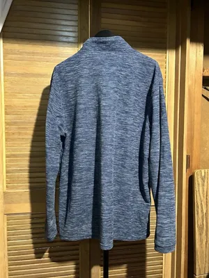 Stillwater Supply Co. Men's Blue XL Fleece 1/4 Zip Mock Neck Pullover thumbnail 2