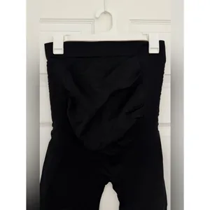 BLANQI Everyday Maternity Leggings Size Large Black Over Belly Support Knit thumbnail 4