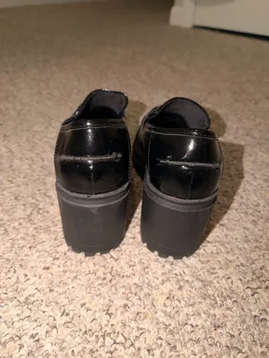 Black heel loafers Size 6.5 thumbnail 3