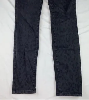 Leopard Print Pants Black thumbnail 6