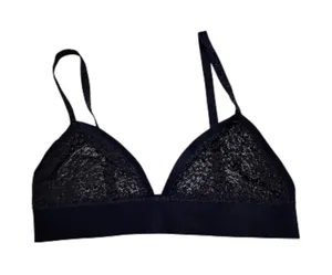 Victoria's Secret Blue Bralette Size Large thumbnail 1