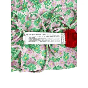 Zara Pink Green Floral Satin Halter‎ Spaghetti Strap Crop Top Size Small thumbnail 6