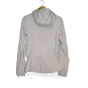 Lululemon Light Cream Primaloft Hooded Anorak Jacket Women's Activewear Size 6/8 thumbnail 4