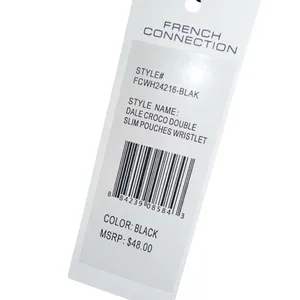 FRENCH CONNECTION Dale Croc DoubleSlim Pouches‎ Wristlet NWT Zippered $48 MSRP thumbnail 5