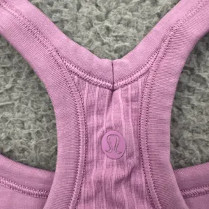 Lululemon Ebb To Street Tank Top Dahlia Mauve Athletic Athleisure Women's 8 thumbnail 3