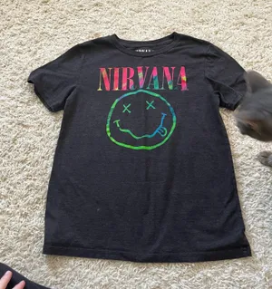 Nirvana Black T Shirt size Medium thumbnail 1