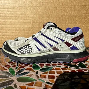 Salomon XR Mission 1 Trail Running Shoes Mesh Outdoor Hiking White US 7 thumbnail 4
