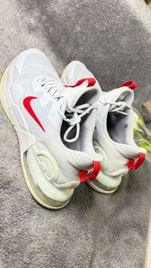 Nike Air Max Alpha Football Grey University Red Size 10.5 thumbnail 4