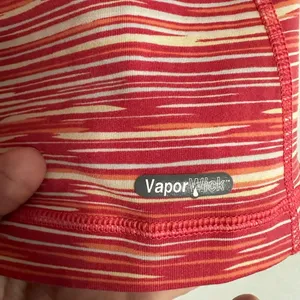 The North Face Orange Stripe Athletic Nylon Tank Top Vapor Wick Medium thumbnail 5