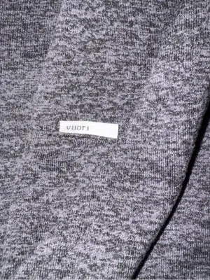 Vuori Heather Gray Knit Pullover thumbnail 3