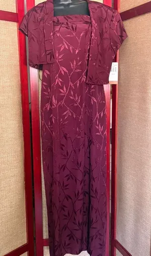 Vintage dress Purple Size 14 thumbnail 1
