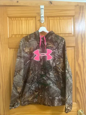 Under Armour Real Tree Fleece Line Sweatshirt Size Large thumbnail 3