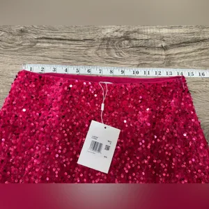 Endless Rose Women's Sequins Velvet Skirt size medium‎ NWT thumbnail 5