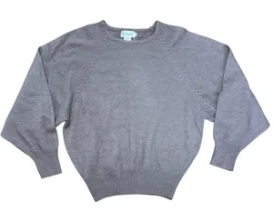 90s Rafaella Taupe Lambswool Angora Blend Knit Sweater Womens L light brown fall thumbnail 1