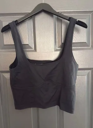 Black Abercrombie crop top thumbnail 1