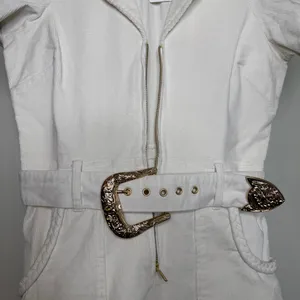 NWT Show Me Your Mumu Belted Outlaw Dress Cream Corduroy size XL Plus Size thumbnail 13