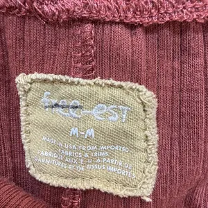 Free People Free-est Monica Shorts Cardigan Set Size M Brick Red Ribbed‎ Knit thumbnail 15