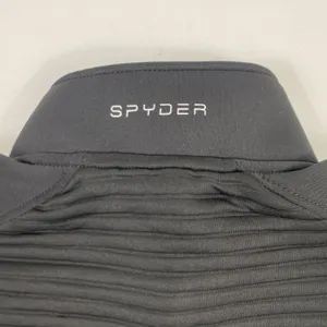 Spyder Vest Womens Medium Black Full Zip Quilted Softshell Latham Biopharm Group thumbnail 15