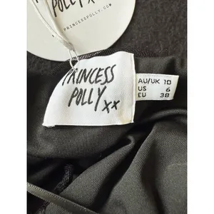 Oh Polly Black Elysia Bodysuit Bandeau Bodysuit Women's Size 6 NEW‎ thumbnail 4