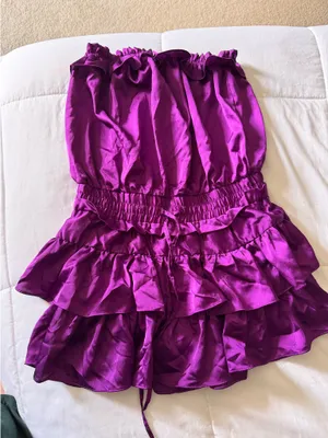 Day + Moon mini dress Purple thumbnail 1