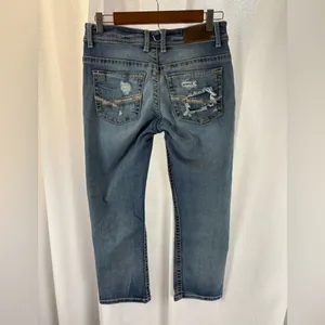 Buckle BKE Denim Payton Cropped Jeans‎ 27 EUC thumbnail 4