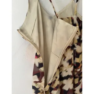 Let Me Be Sally High Low One Shoulder Brown Asymmetrical Dress Medium thumbnail 7