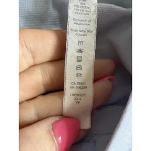 Lululemon Lined Running Shorts Womens 10 Lt Blue Split Hem thumbnail 3
