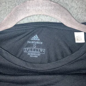 Adidas T-Shirt Women Small Black Tie‎ Front Sellout Sporty Aeroready Primegreen thumbnail 7