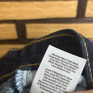 Free Assembly Dark Wash Barrel Leg Jeans Size‎ 4 thumbnail 8