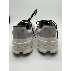 On Cloudmonster Running Shoes Women Size 7.5 White Grey CloudTec Sneakers thumbnail 9