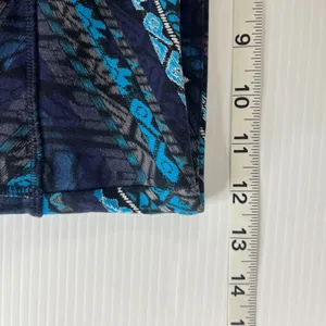 Alo Yoga Women's Blue Gray Geometric Print High Rise Leggings Size XS Yoga Gym thumbnail 4