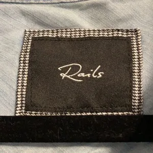 Rails Denim & Plaid Button Down Sleeveless Top thumbnail 2