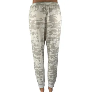Gap Softspun Women's Cream Tan Camo Camoflage Athletic Joggers Sweatpants Size S thumbnail 3