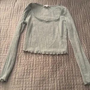 Ribbed Light Grey Long thumbnail 3