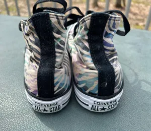 Colorful Zebra Print Chuck Taylor All Stars thumbnail 4