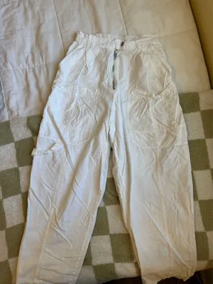 Urban Outfitters Linen Cargo Pants thumbnail 1