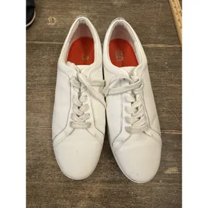 Fit Flop Urban‎ White Leather Rally Sneaker Women's Size 11 thumbnail 2