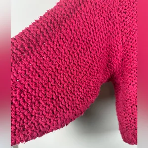 Anthropologie Pilcro Sailcloth Hooded Cropped Sweater Sz XL Loose Knit thumbnail 8