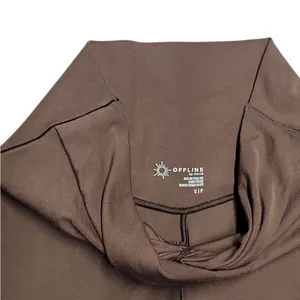 Offline Aerie Leggings Womens Small Brown Real Me Xtra Bootcut High Rise Yoga thumbnail 12