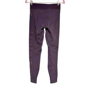 Lululemon Ride & Reflect Tight 28" *Lululemon‎ X SoulCycle Purple Taupe Size 8 thumbnail 2