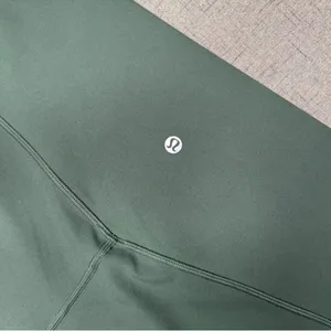 Lululemon Align Short High Rise Bike Shorts Dark Forest Green 12 NWT thumbnail 6