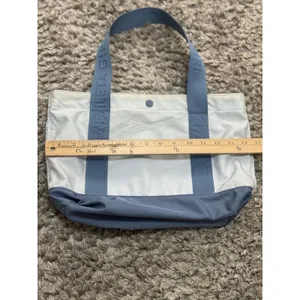 Athleta Girl Weekend Tote Bag Blue One Size Water Repellent Power of She Dance thumbnail 13