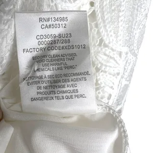 For Love and Lemons White Lace Floral Choker Neck Harriet Mini Dress Medium NWT thumbnail 9