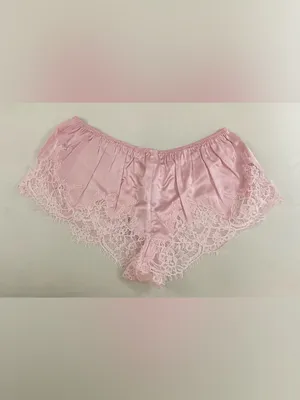 Skims SILK Lace Trim Sleep Shorts Peony Tonal Pink Size XS NWT (shorts only) thumbnail 5