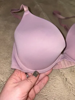 VS Pink Wear Everywhere Lightly Lined T-Shirt Bra, size 32B thumbnail 2